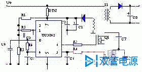 图6 启动电压由直流输入线提供