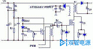 图7 脉冲发生电路构成启动电路