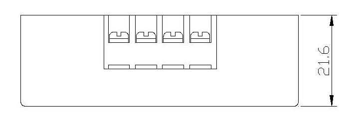 双管模块电源外壳尺寸