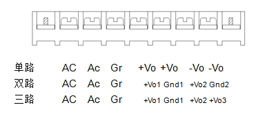 双管模块电源端子定义