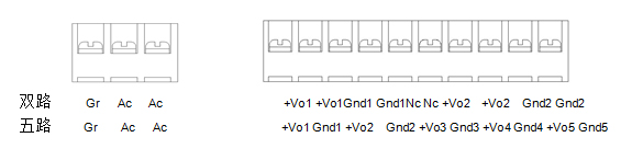 双管模块电源端子定义
