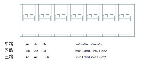 双管模块电源端子定义