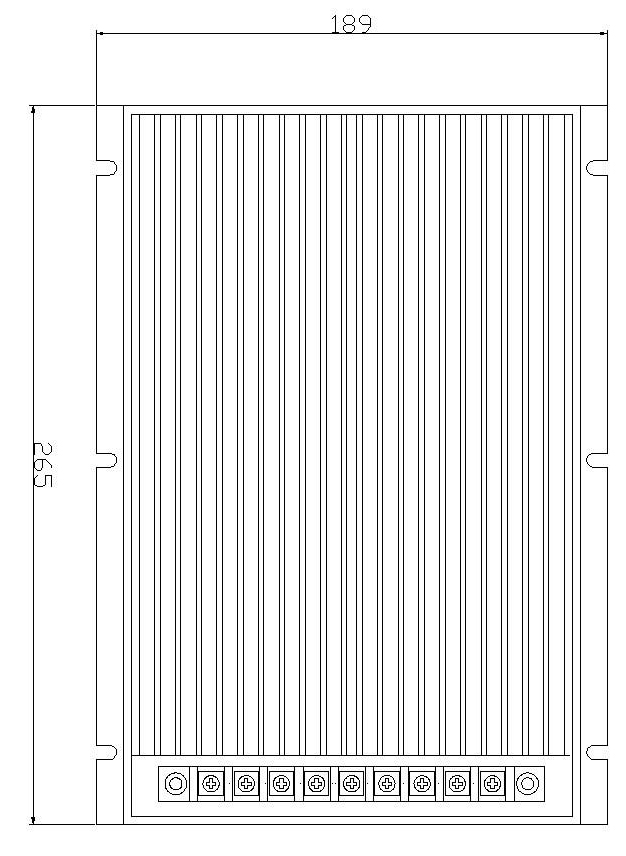 双管模块电源外壳尺寸